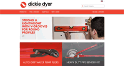 Desktop Screenshot of dickiedyer.com