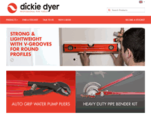 Tablet Screenshot of dickiedyer.com